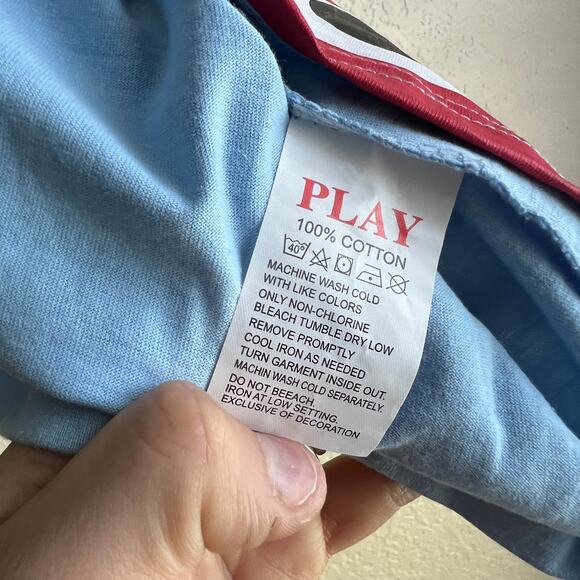 NWT Comme Des Garçons Play Tee Japanese Streetwear - Picture 6 of 7